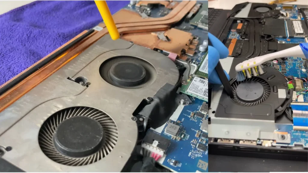 how to clean laptop speakers